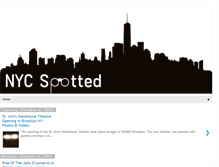 Tablet Screenshot of nycspotted.com